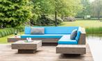 Design Lounge hoekbank van steigerhout, zwevend model, Ophalen of Verzenden, Nieuw, Steigerhout, Bank