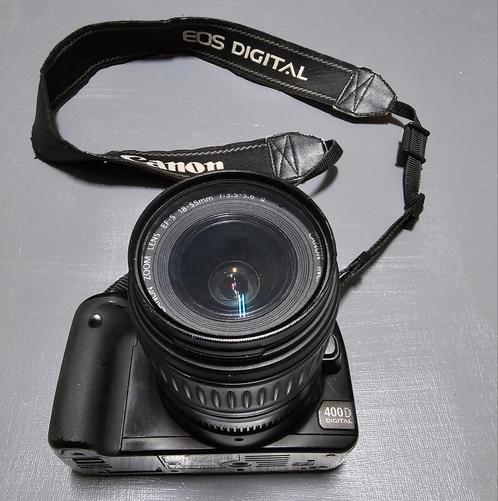 Canon EOS 400D DSLR, 18-55mm lens + tas, Audio, Tv en Foto, Fotocamera's Digitaal, Zo goed als nieuw, Canon, Ophalen of Verzenden
