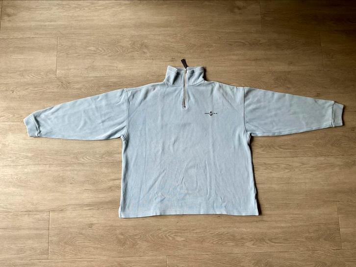 Gant heren trui - maat L, Kleding | Heren, Truien en Vesten, Zo goed als nieuw, Maat 52/54 (L), Blauw, Ophalen of Verzenden