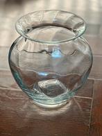 Mooie zware glazen vaas, Ophalen, Gebruikt, Overige kleuren, Glas