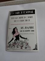 SALON FESTIVAL. DE. MAX8MESAINTE, Ophalen of Verzenden, 1980 tot heden