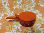 Vintage Oranje Brabantia Diane tafel prullenbakje, Verzenden, Huis en Inrichting