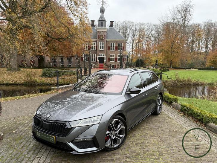 Skoda Octavia Combi 2.0 TSI iV RS | Pano | Performance | Mem, Auto's, Skoda, Bedrijf, Te koop, Octavia, ABS, Adaptive Cruise Control