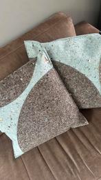 I-did kussenhoezen (2), Huis en Inrichting, Woonaccessoires | Kussens, Ophalen of Verzenden, Zo goed als nieuw, Grijs, Vierkant