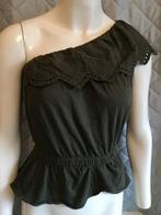 Mango Casual sports groene top maat S  (2b30), Tweedehands verkoop, Ophalen of Verzenden, Zonder mouw, Groen