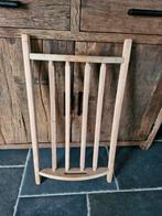 Oude houten afdruiprek, Ophalen