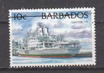 Barbados met een boot Geestport 1994, Verzenden, Gestempeld, Zuid-Amerika