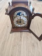 Leuk gaaf wortelnoten tafelklok, Antiek en Kunst, Antiek | Klokken, Ophalen of Verzenden