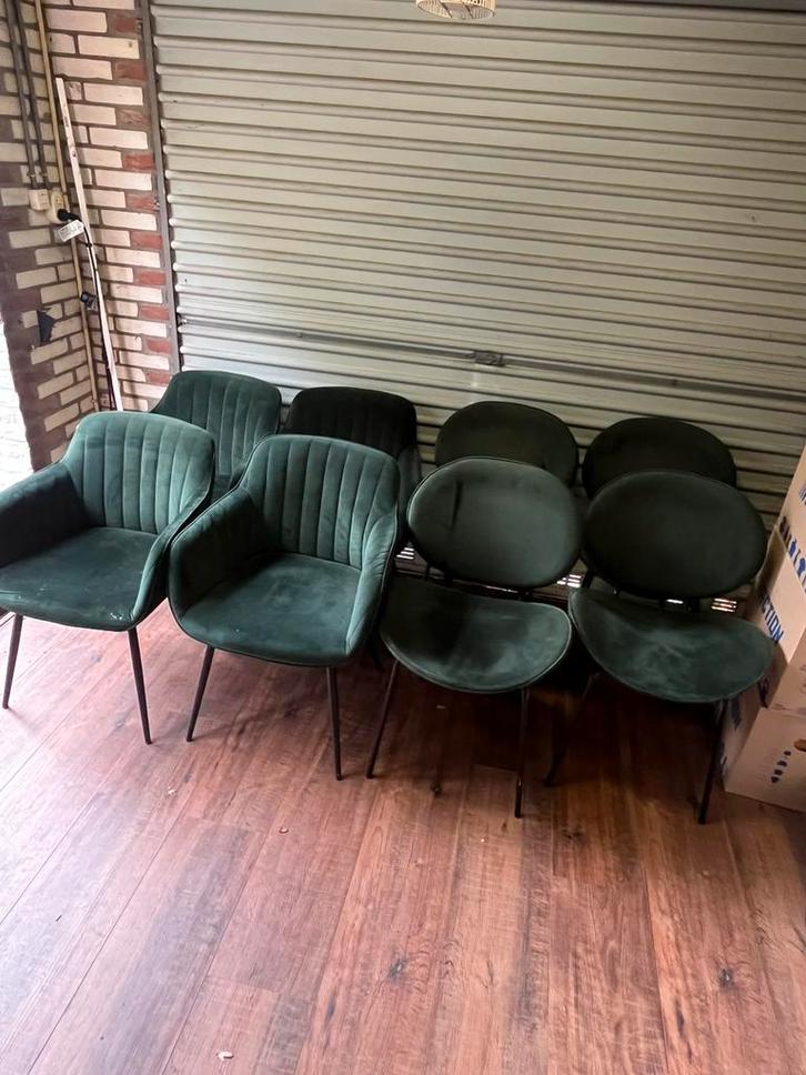 4 of 8 nette eetkamerstoelen, Huis en Inrichting, Stoelen, Zo goed als nieuw, Vier, Overige kleuren, Ophalen of Verzenden