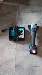 Nieuw slijptol met lader en accu, Doe-het-zelf en Verbouw, Gereedschap | Slijpmachines, Ophalen of Verzenden, Nieuw, Haakse handslijpmachine