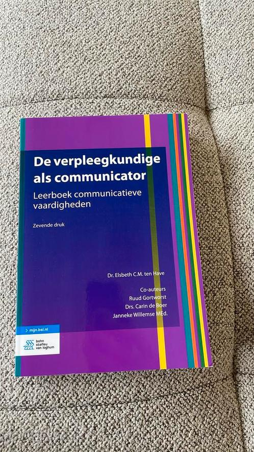 Elsbeth C.M. ten Have - De verpleegkundige als communicator, Boeken, Wetenschap, Nieuw, Ophalen of Verzenden