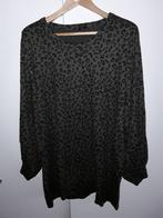 MS Mode Groene Trui Met Panterprint Maat XXL, Verzenden, Maat 46/48 (XL) of groter, MS Mode, Gedragen
