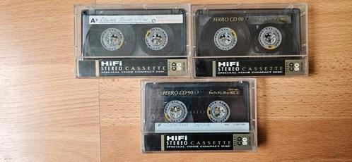 Sound And Vision FERRO CD90 - 3 Stuks Cassettebandjes, Cd's en Dvd's, Cassettebandjes, Gebruikt, Origineel, Overige genres, 2 t/m 25 bandjes
