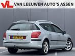 Peugeot 407 SW 2.0-16V XT | Inruilkoopje | Apk tot 08-04-202, Voorwielaandrijving, Zwart, 4 cilinders, 1445 kg