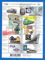 NVPH V3219-28 175 jaar Spoorwegen - 2014, Verzenden, Na 1940, Postfris
