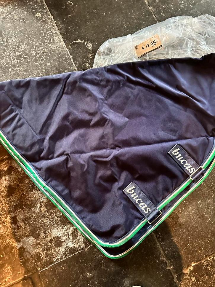 Rambo Smartex Rain halsdeken mt. M / 135 ZGAN, Dieren en Toebehoren, Paarden en Pony's | Dekens en Dekjes, Zo goed als nieuw, Ophalen of Verzenden