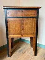 Art Deco radiokastje – Amsterdamse School – NSF - 1920/1930, Ophalen, Zo goed als nieuw, Hout, 70 cm of meer