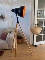 Industriele vloerlamp, Huis en Inrichting, Lampen | Vloerlampen, Ophalen, Zo goed als nieuw, 150 tot 200 cm