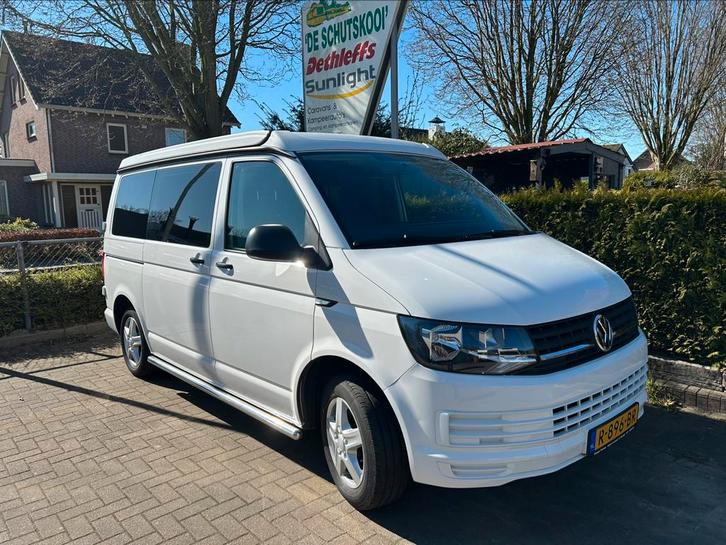 Volkswagen transporter T6 easy camper 2017, Caravans en Kamperen, Campers, Bedrijf, tot en met 4, Buscamper of Camperbus, Volkswagen