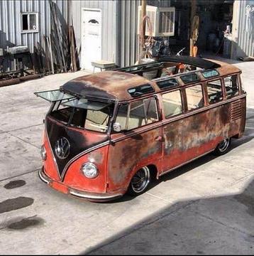 Lot vw spijlbus T1 onderdelen  beschikbaar voor biedingen