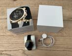 Michael Kors Smartwatch MKT5053 - Zwart/Goud, Gebruikt, Zwart, Ophalen of Verzenden, Conditie