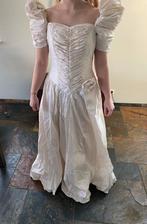 Zijden Trouwjurk Maat 38/40, Ophalen of Verzenden, Gedragen, Overige kleuren, Trouwjurk