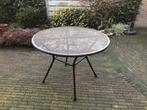 Tafel 105 cm kettler/royal garden, Ophalen, Gebruikt, Rond, Metaal