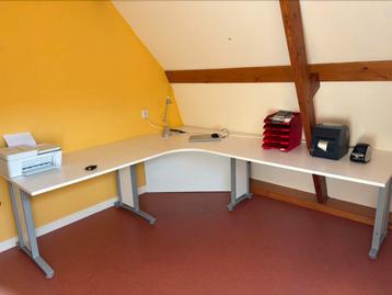 Professioneel groot Hoek bureau ronde hoek 231.5 / 260 cm 