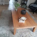Massief noten houten salon tafel, Huis en Inrichting, Gebruikt, Ophalen