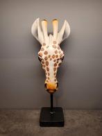 Giraffe hoofd op Sokkel, Ophalen of Verzenden
