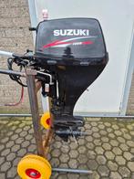 Suzuki 15pk, Watersport en Boten, Benzine, Elektrische start, Ophalen of Verzenden, Zo goed als nieuw