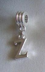 OPRUIMING; nieuwe zilver bedel/kettinghanger *LETTER Z*, Nieuw, Overige merken, 1 bedel, Ophalen of Verzenden