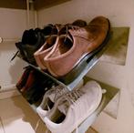 Twee metalen schoenenplanken 60 cm, Huis en Inrichting, Kasten | Schoenenkasten, Ophalen, Gebruikt