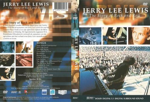 Jerry Lee Lewis - Story Of Rock And Roll DVD, Cd's en Dvd's, Dvd's | Muziek en Concerten, Zo goed als nieuw, Muziek en Concerten
