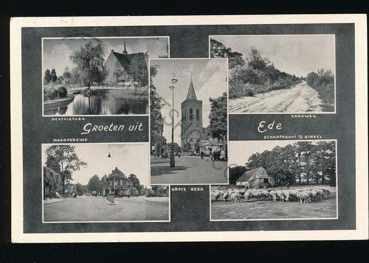 Ede - meerluik [KRST009-1998, Verzamelen, Ansichtkaarten | Nederland, Gelopen, Gelderland, 1960 tot 1980, Verzenden