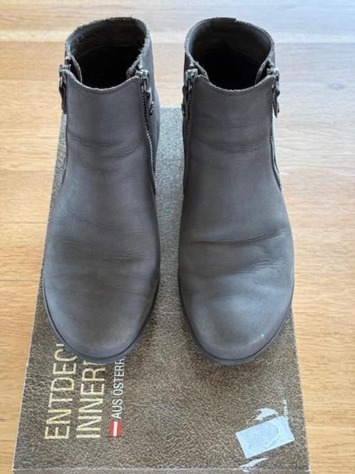 Comfort enkellaarsjes van Hartjes, smoke, mt 5,5 (38,5), Kleding | Dames, Schoenen, Zo goed als nieuw, Lage of Enkellaarzen, Bruin