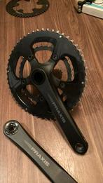 Praxis Alba M30 crankset met 36/52 bladen + extra 52, Gebruikt, Ophalen of Verzenden