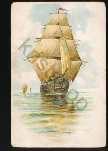 Gelukkig Nieuwjaar - Happy New Year - Sailing Ship  beschikbaar voor biedingen