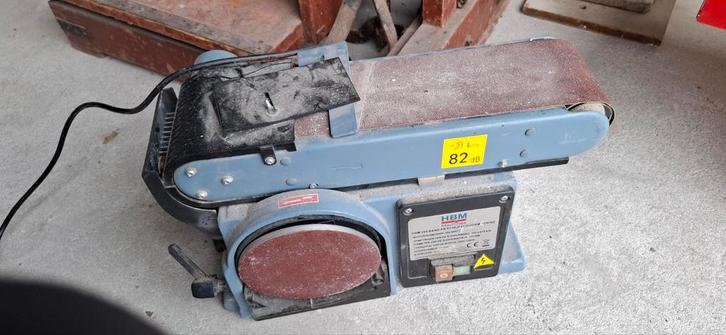 Schuurbandmachine HBM 100, Doe-het-zelf en Verbouw, Gereedschap | Schuurmachines, Ophalen