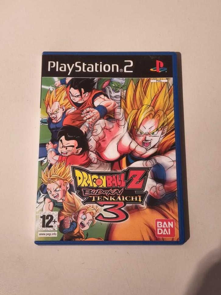 Dragon Ball Z: Budokai Tenkaichi 3 - PS2, Spelcomputers en Games, Games | Sony PlayStation 2, Gebruikt, Vechten, 1 speler, Vanaf 12 jaar