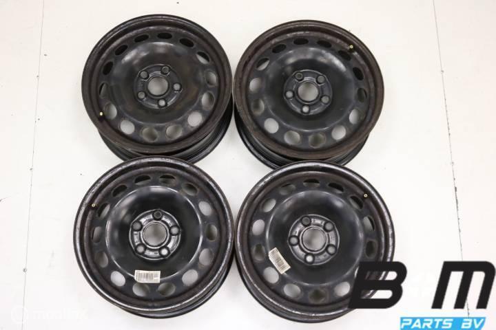 Org 16 inch stalen velgen VW Golf 6 / Touran 1K0601027A, Auto-onderdelen, Banden en Velgen, Velg(en), Gebruikt