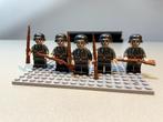 Nieuw, 20 WO2 lego / bricks Duitse soldaatjes met wapens en, Kinderen en Baby's, Speelgoed | Actiefiguren, Nieuw, Ophalen of Verzenden