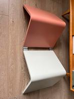 Auping Auronde 1000 aanhaaktafels 2 stuks, Ophalen, Gebruikt, Minder dan 45 cm, Minder dan 55 cm