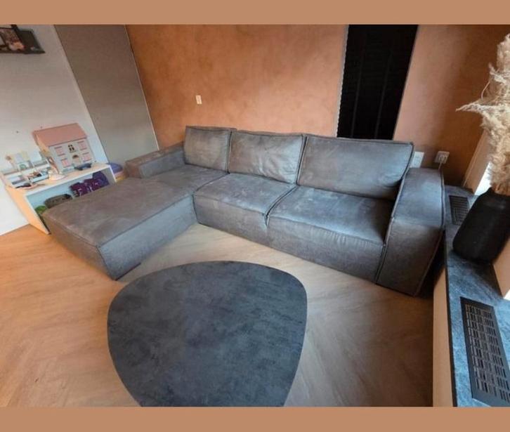 Hoekbank, 305x180cm  ROOKVRIJ HUISHOUDEN, Huis en Inrichting, Banken | Complete zithoeken, Gebruikt, Ophalen
