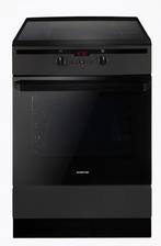 Inventum VFI6042ZWA Zwart - Fornuis met Oven, 45 tot 60 cm, Oven, Hete lucht, Nieuw