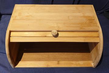 Broodtrommel hout groot beschikbaar voor biedingen