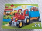 Duplo tractor met kiepwagen, Kinderen en Baby's, Ophalen of Verzenden, Zo goed als nieuw, Duplo