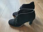 Zwart suede Mellow Yellow pumps /enkellaarsje mt 40 Nieuw!, Zwart, Nieuw, Ophalen of Verzenden, Mellow Yellow
