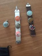 2 armbanden en losse bedel van Quiges, Ophalen, Gebruikt, Zilver