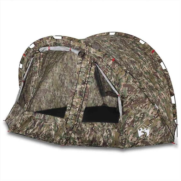 NIEUW | Vistent 4 persoons waterdicht camouflage! GRATIS BEZ, Watersport en Boten, Hengelsport | Karpervissen, Nieuw, Overige typen